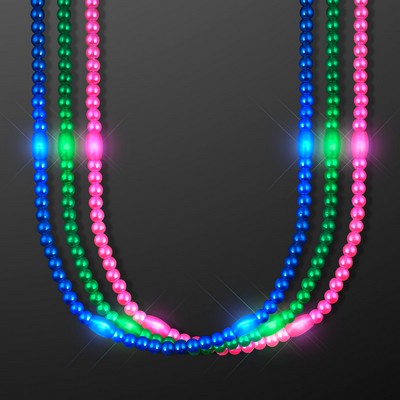 LED Flashy Beads, Multicolor Assortment - BLANK