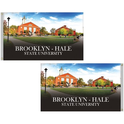 3' x 5' Standard Digitally Printed Double Sided Knit Poly Flag