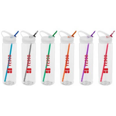 Water Bottle with Flip Up Spout - 32 Oz.